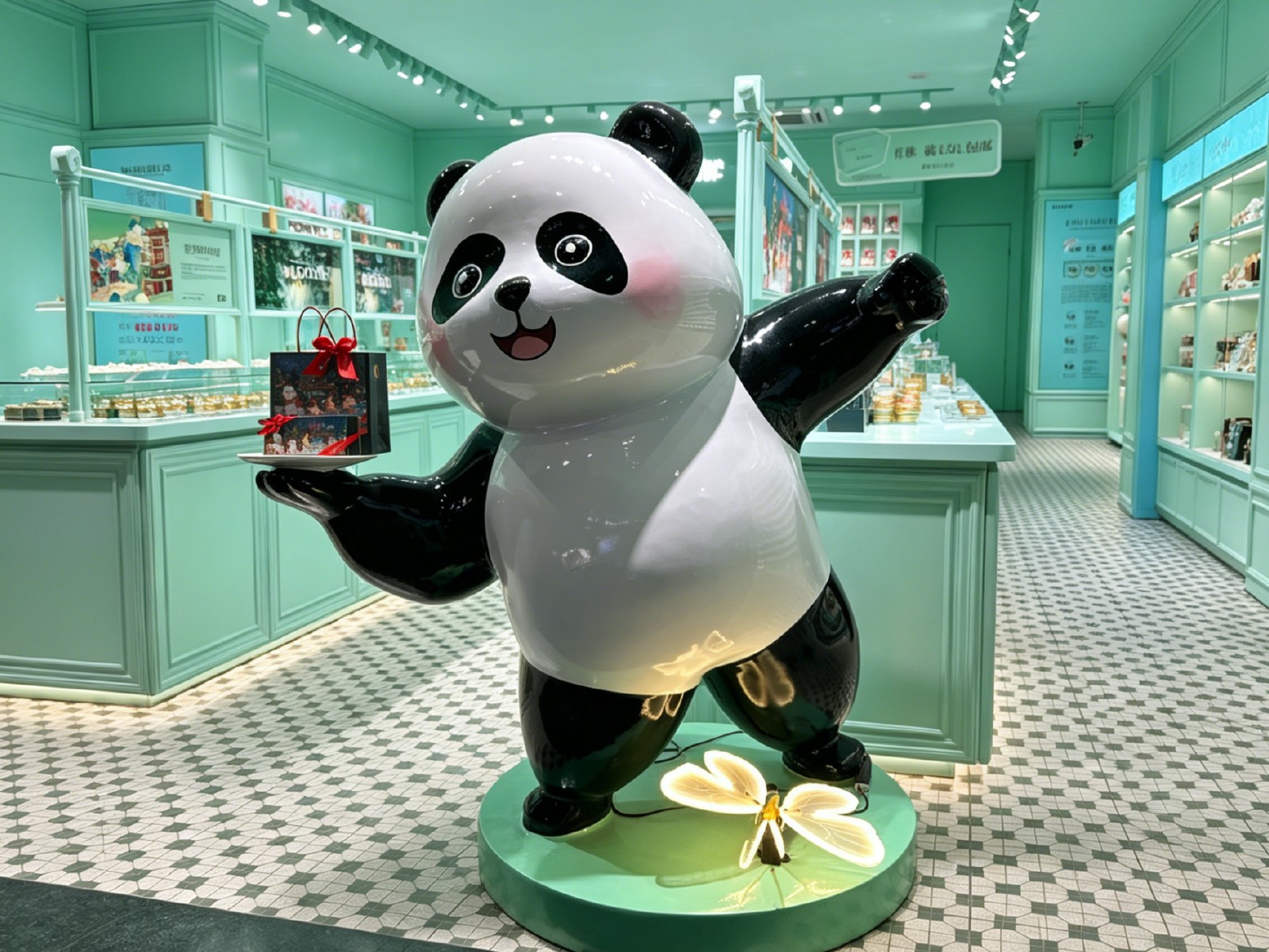 玻璃钢 IP 形象雕塑 5
